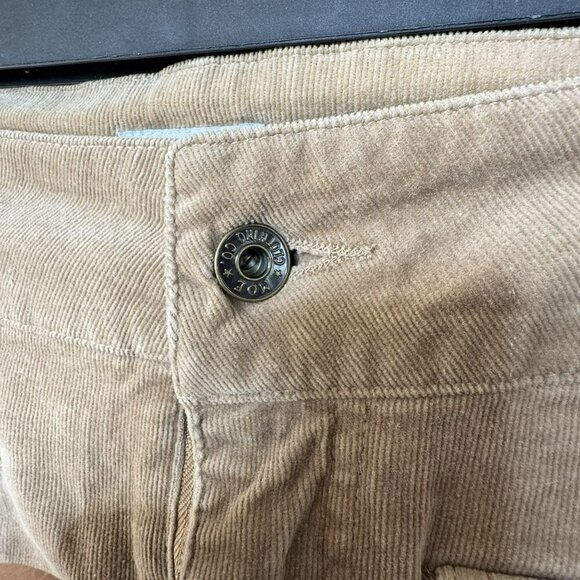 Moe Clothing Co. Y2K Corduroy Knee Skirt Square Front Pockets Brown Size‎ 11 - Picture 4 of 4